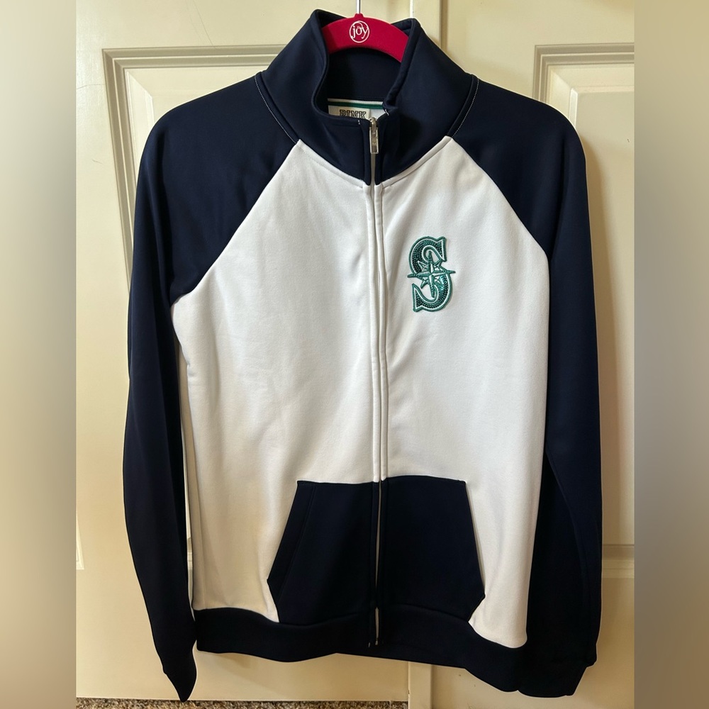 BNWT VS PINK MLB SEATTLE MARINERS JACKET, Size S
